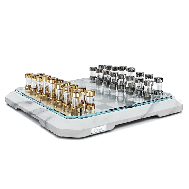 Stratego Calacatta Game Board Chess Tables & Boards Teckell