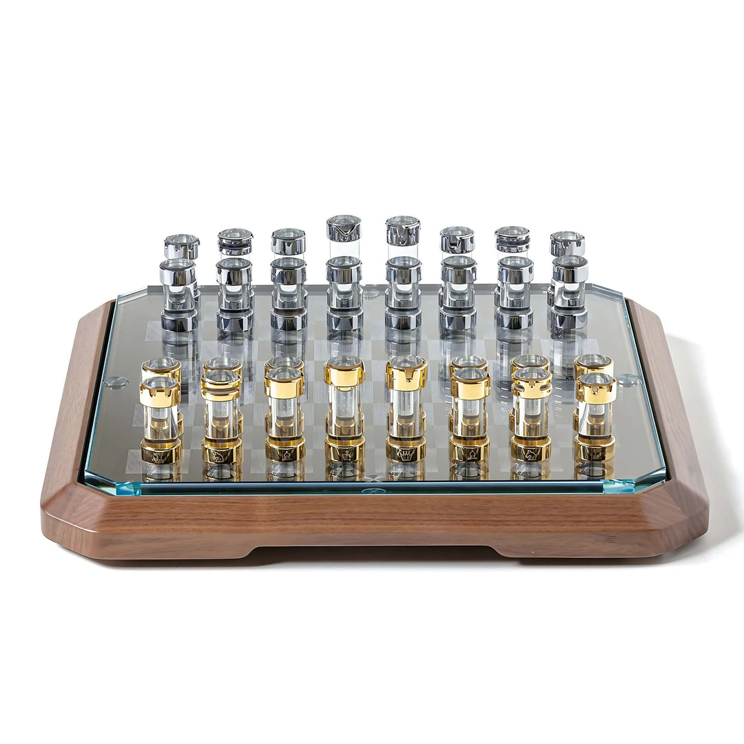 Stratego Walnut Game Board Chess Tables & Boards Teckell