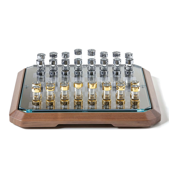 Stratego Walnut Game Board Chess Tables & Boards Teckell