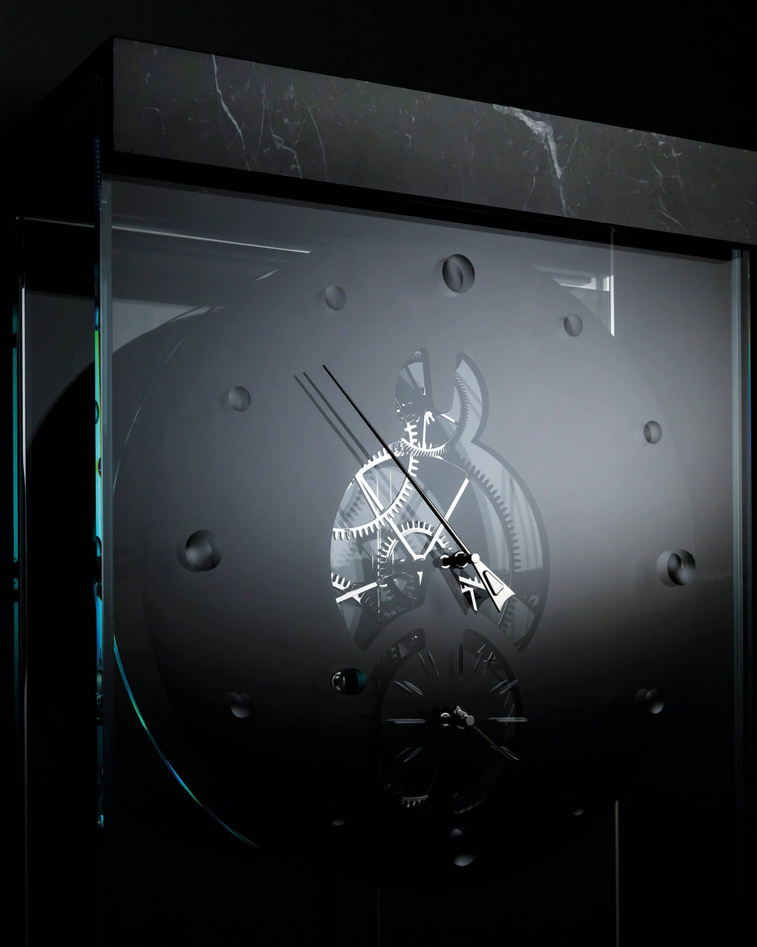 Takto Adagio 03 Black Pendulum Clock Clocks Teckell