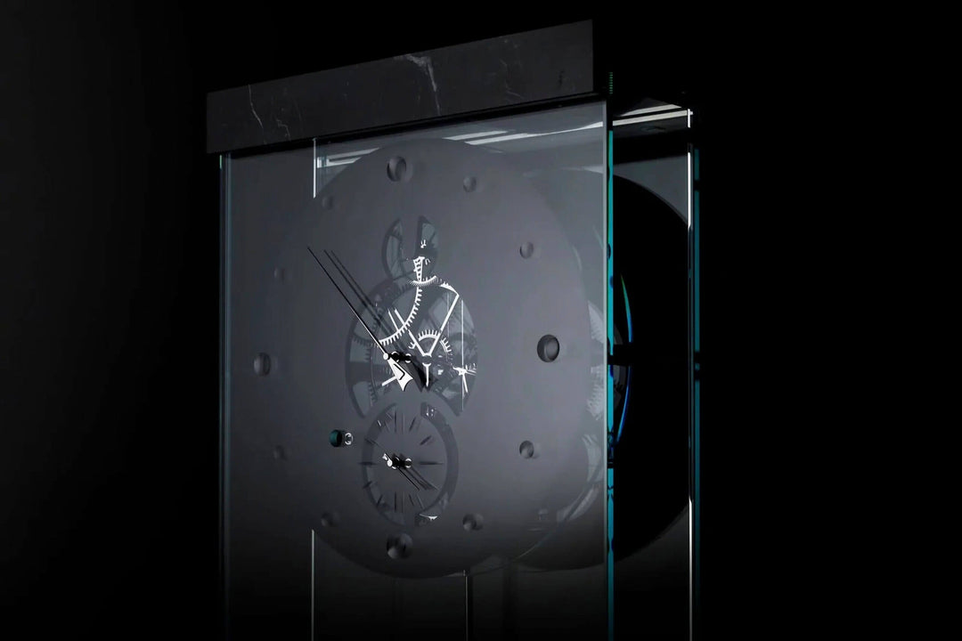 Takto Adagio 03 Black Pendulum Clock Clocks Teckell