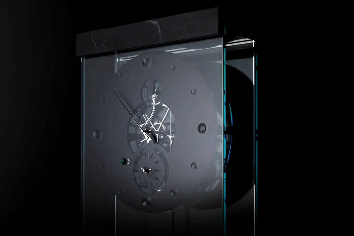 Takto Adagio 03 Black Pendulum Clock Clocks Teckell