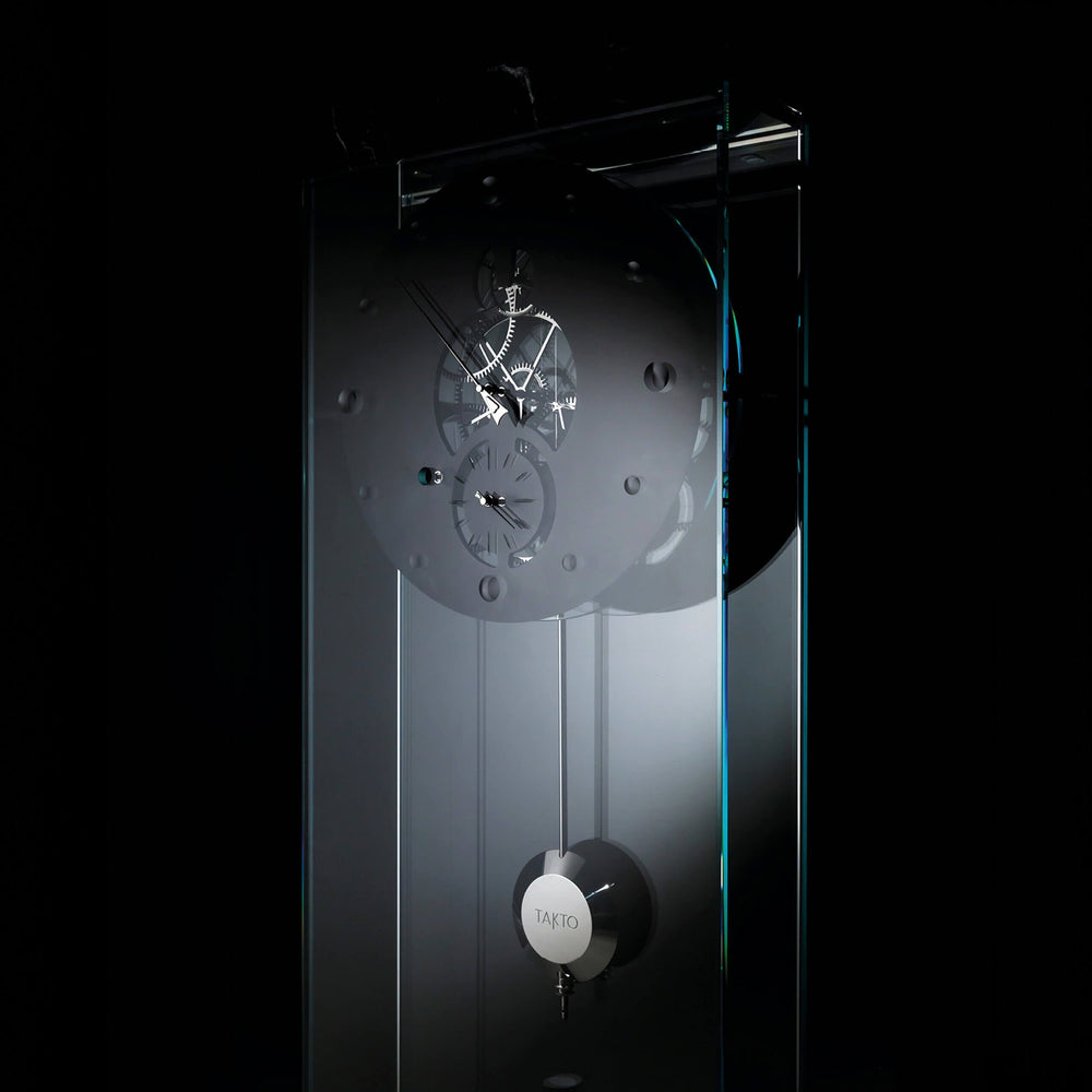 Takto Adagio 03 Black Pendulum Clock Clocks Teckell
