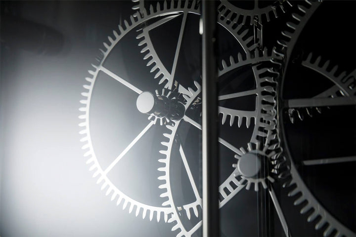 Takto Adagio 03 Black Pendulum Clock Clocks Teckell