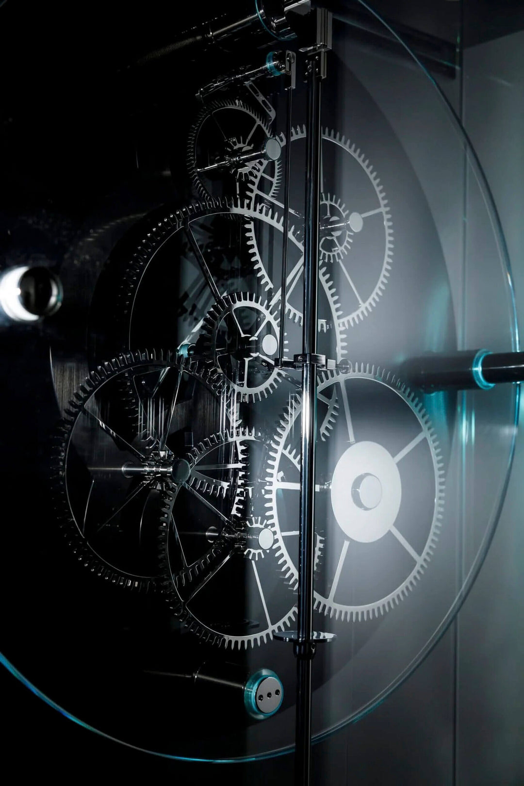 Takto Adagio 03 Black Pendulum Clock Clocks Teckell