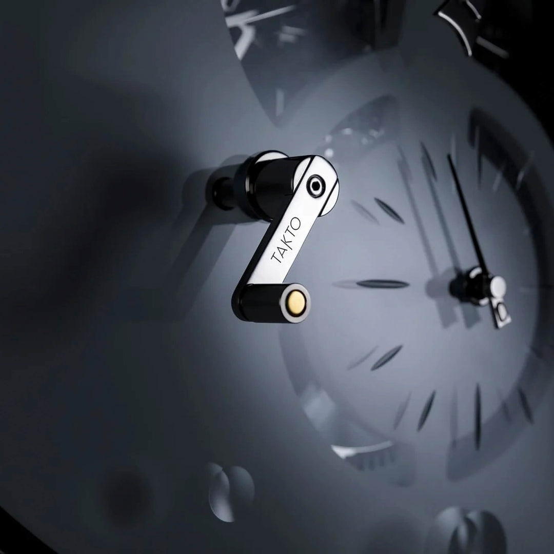 Takto Adagio 03 Black Pendulum Clock Clocks Teckell