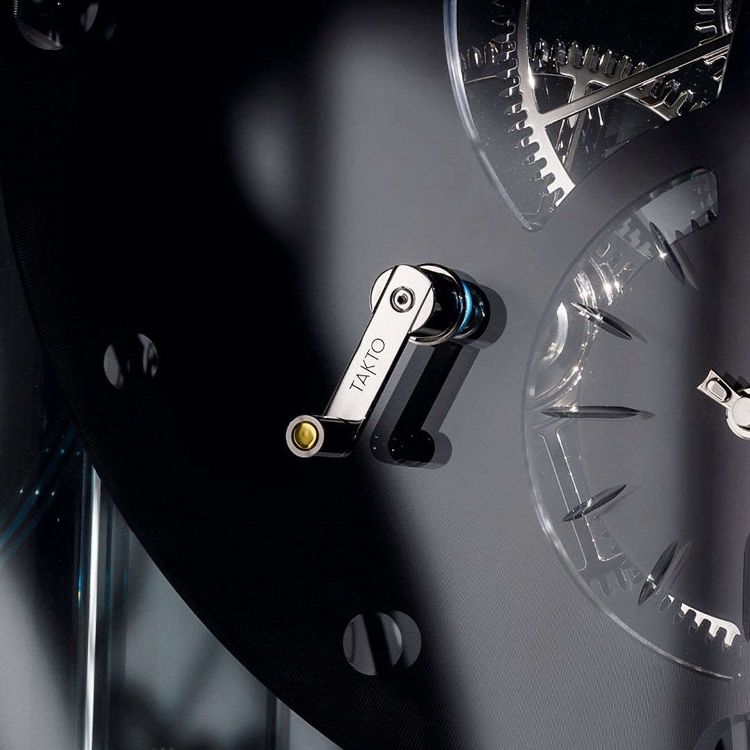 Takto Adagio 03 Black Pendulum Clock Clocks Teckell