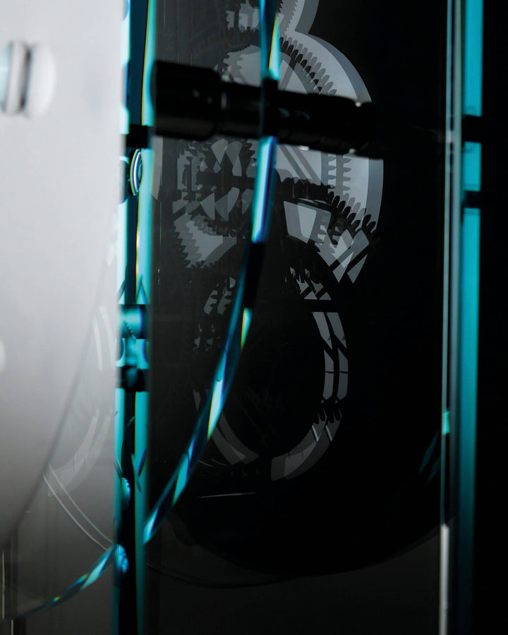 Takto Adagio 03 Black Pendulum Clock Clocks Teckell