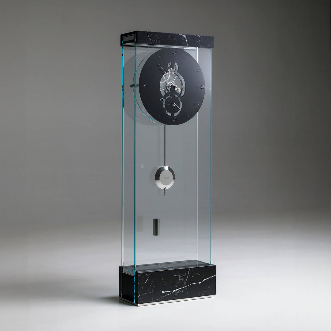 Takto Adagio 03 Black Pendulum Clock Clocks Teckell