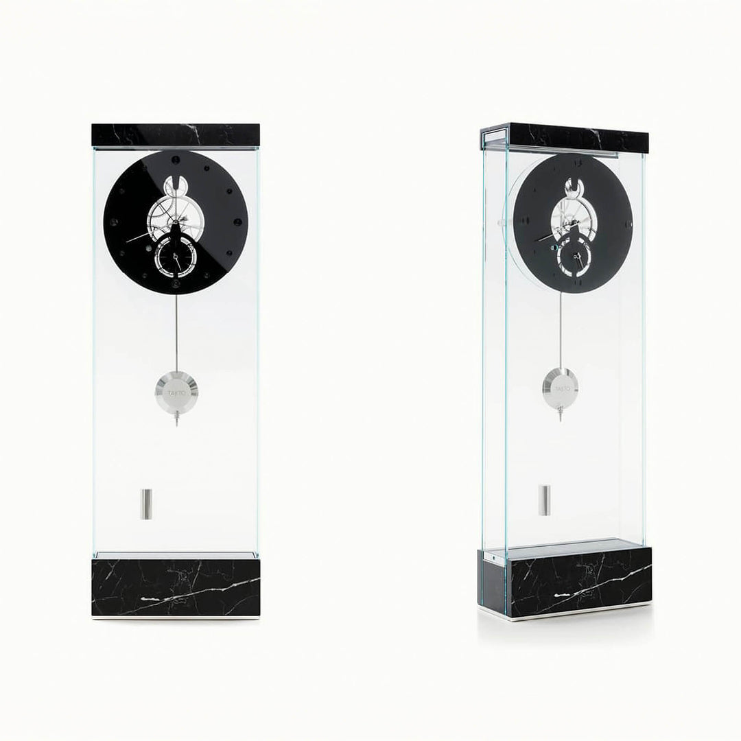 Takto Adagio 03 Black Pendulum Clock Clocks Teckell