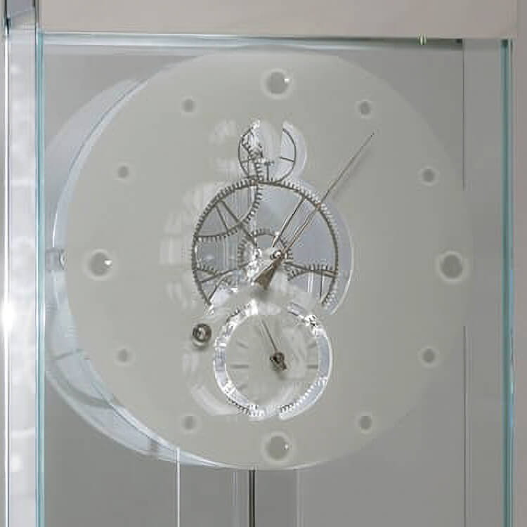 Takto Adagio 03 White Pendulum Clock Clocks Teckell