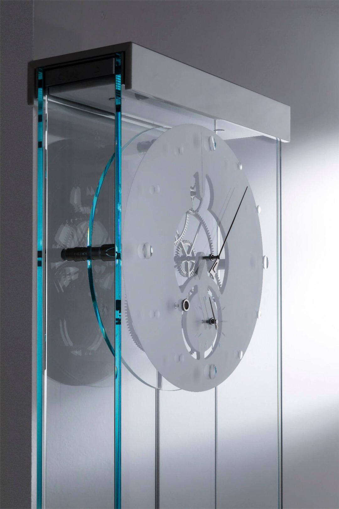 Takto Adagio 03 White Pendulum Clock Clocks Teckell