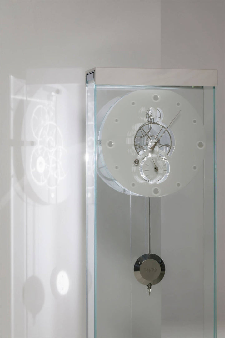 Takto Adagio 03 White Pendulum Clock Clocks Teckell