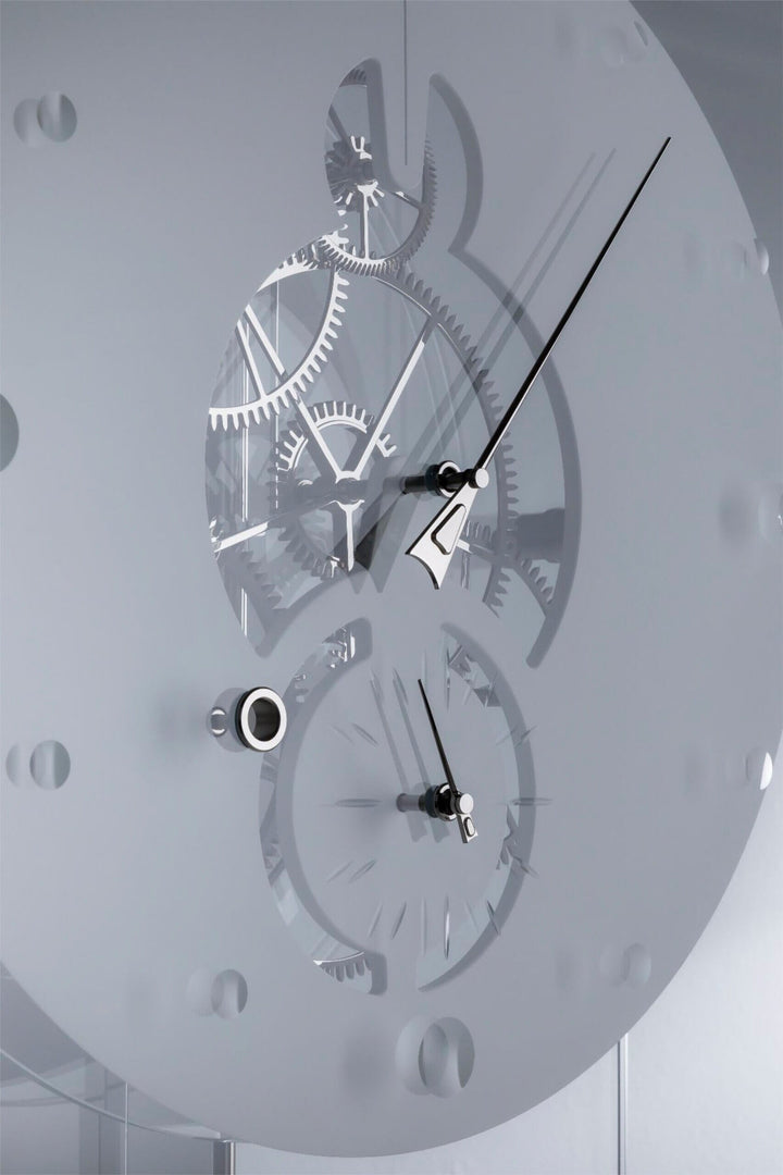 Takto Adagio 03 White Pendulum Clock Clocks Teckell
