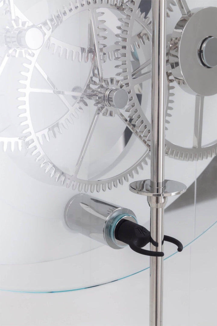 Takto Adagio 03 White Pendulum Clock Clocks Teckell