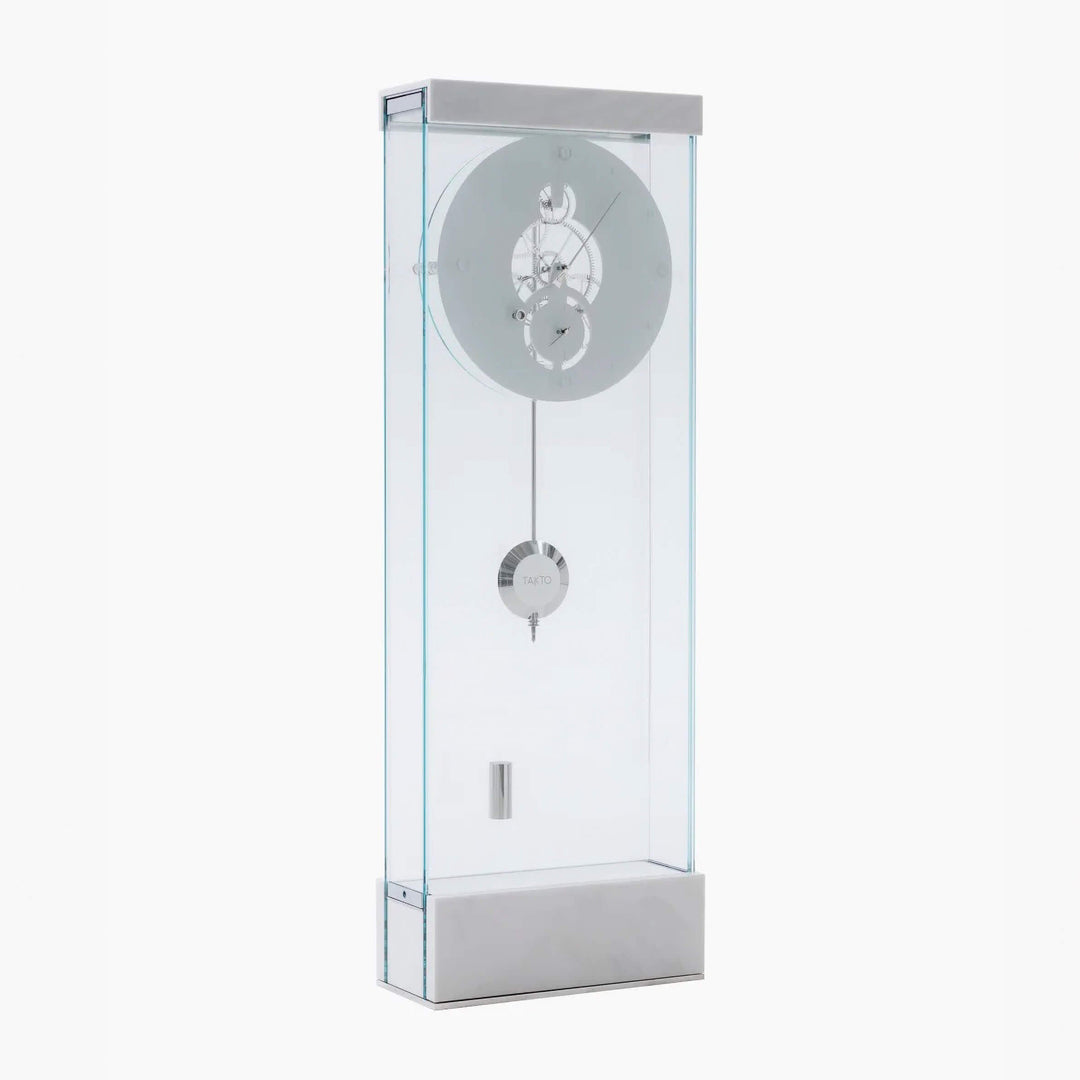 Takto Adagio 03 White Pendulum Clock Clocks Teckell