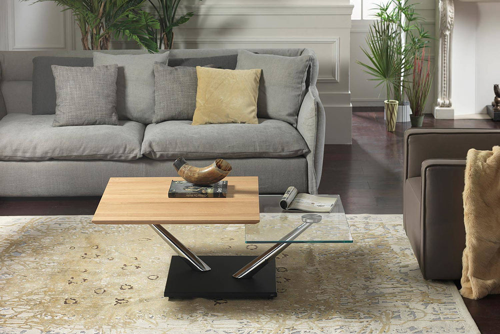Cassius Wood Coffee Table Coffee Tables Naos