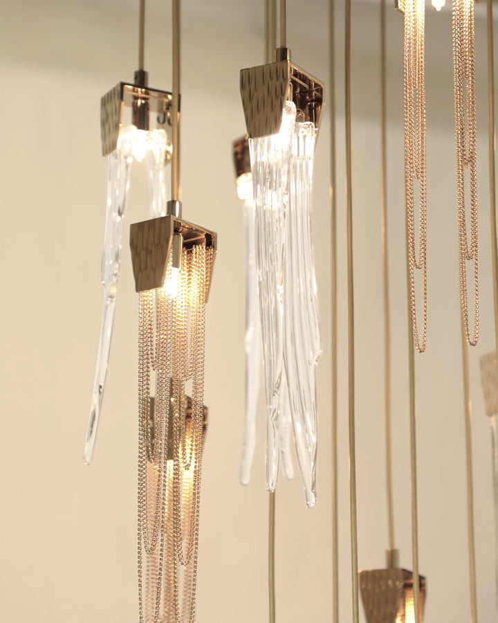 Stala Chandelier - 80 cm Chandeliers Castro Lighting