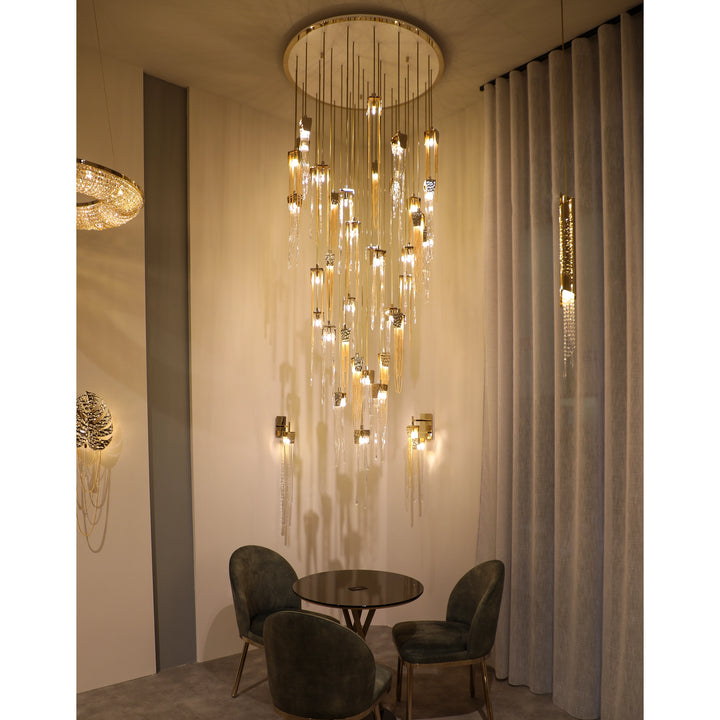 Stala Chandelier - 80 cm Chandeliers Castro Lighting