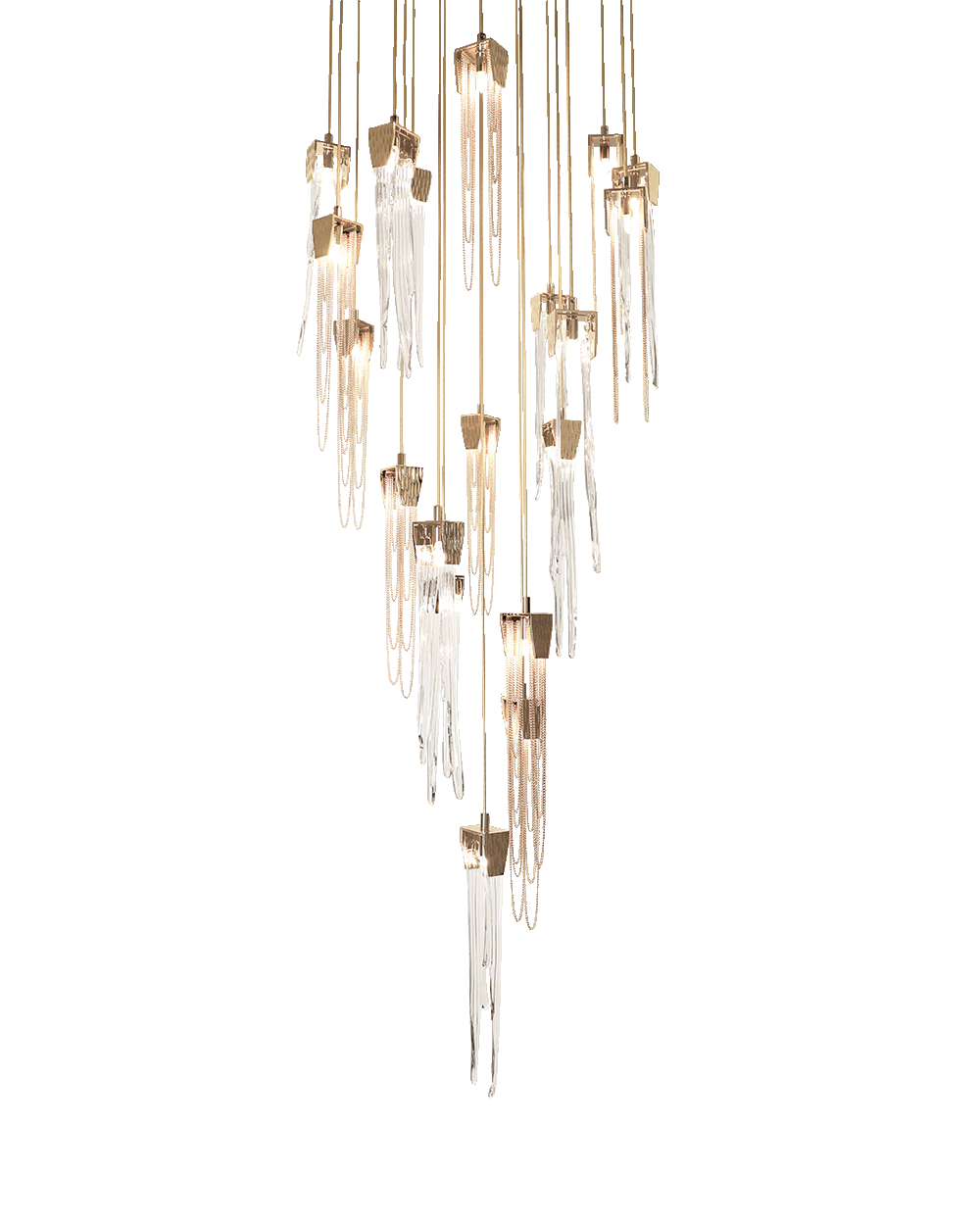 Stala Chandelier - 80 cm Chandeliers Castro Lighting
