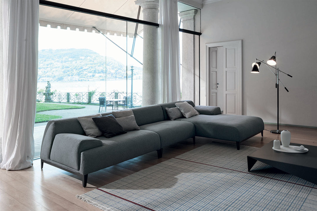 Cave Sectional Sofa With Chaise Bonaldo