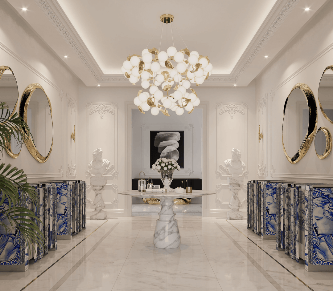 Pietra Round Estremoz Dining Table  Boca Do Lobo   