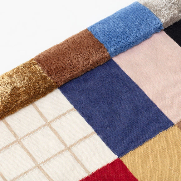 Raag Grid 2 Runner Rugs CC Tapis