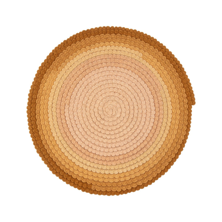 Swirl Round Rug Rugs CC Tapis Summer Small: 5 ft 2 in x 5 ft 2 in