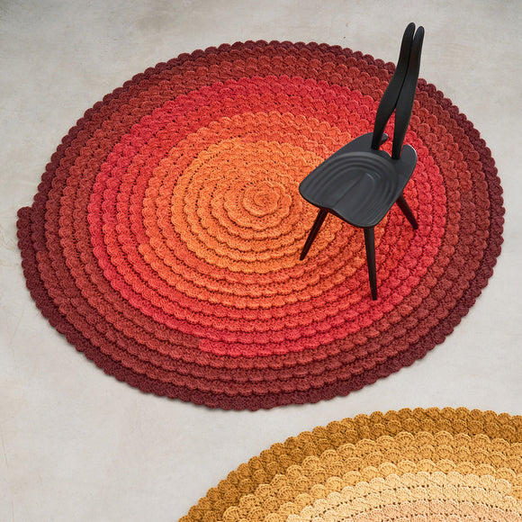 Swirl Round Rug Rugs CC Tapis