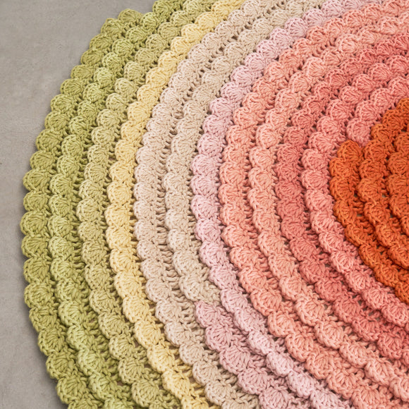 Swirl Round Rug Rugs CC Tapis