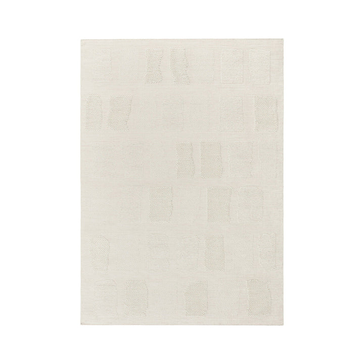 Tessera Outcropped Rug Rugs CC Tapis White Small: 5 ft 7 in x 7 ft 10 in