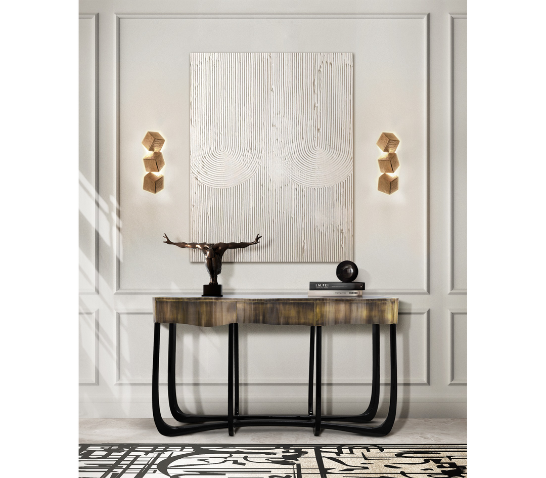 sinuous gold console Consoles Boca Do Lobo