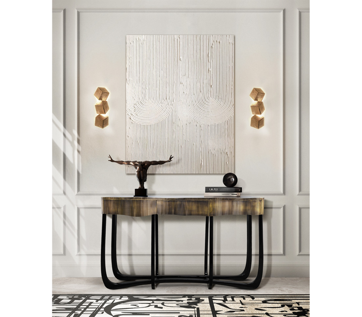 sinuous gold console Consoles Boca Do Lobo