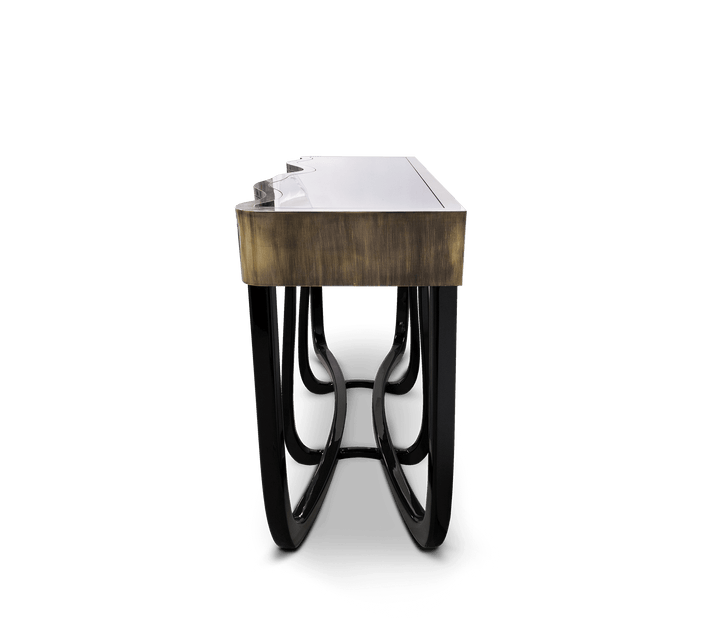sinuous gold console Consoles Boca Do Lobo