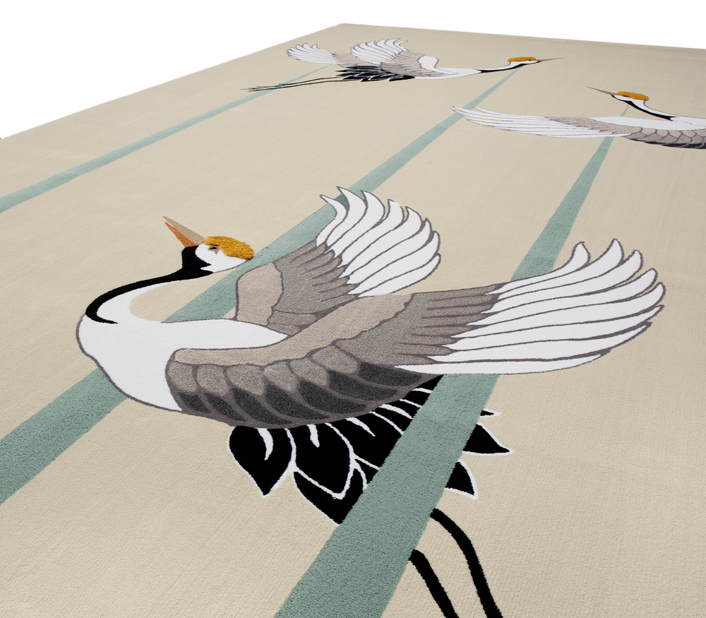 Heron Nude Rug  RUG'SOCIETY   