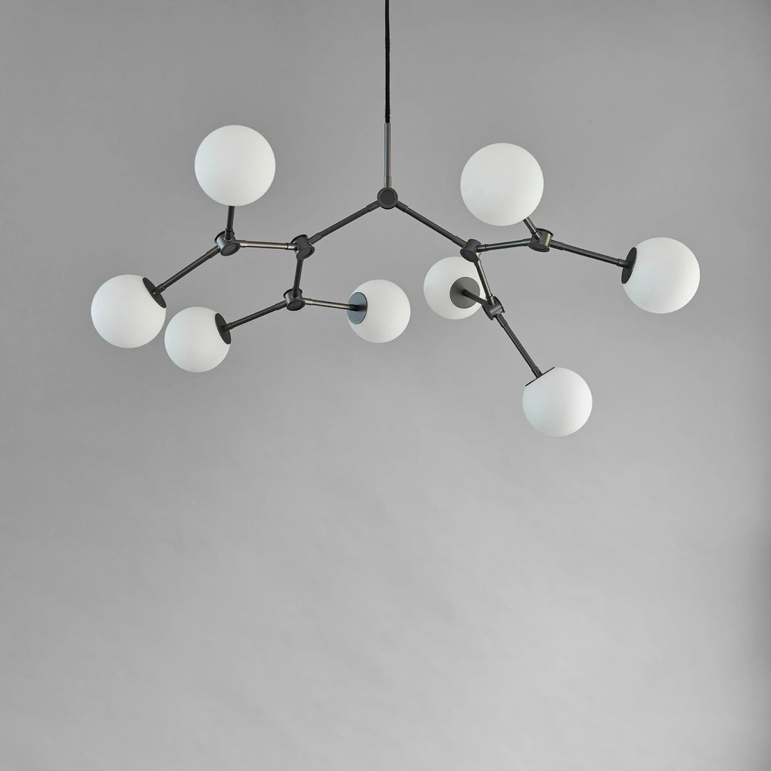 Drop Chandelier Bulp, Mini - Grey Chandeliers 101 Copenhagen   