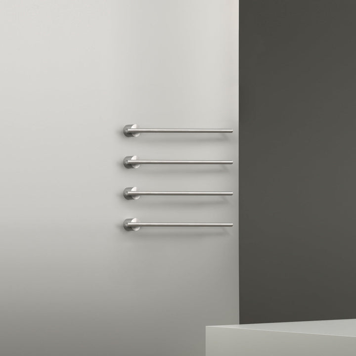 Equilibrio Usa Ca Approved Electric towel warmer L. 1’ - 10 53/64”. Built-in part included