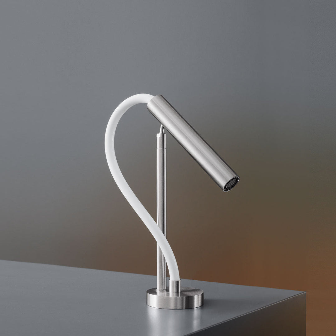 Spouts For Washbasin Bidet Deck mounted adjustable and removable spout H. 265 mm