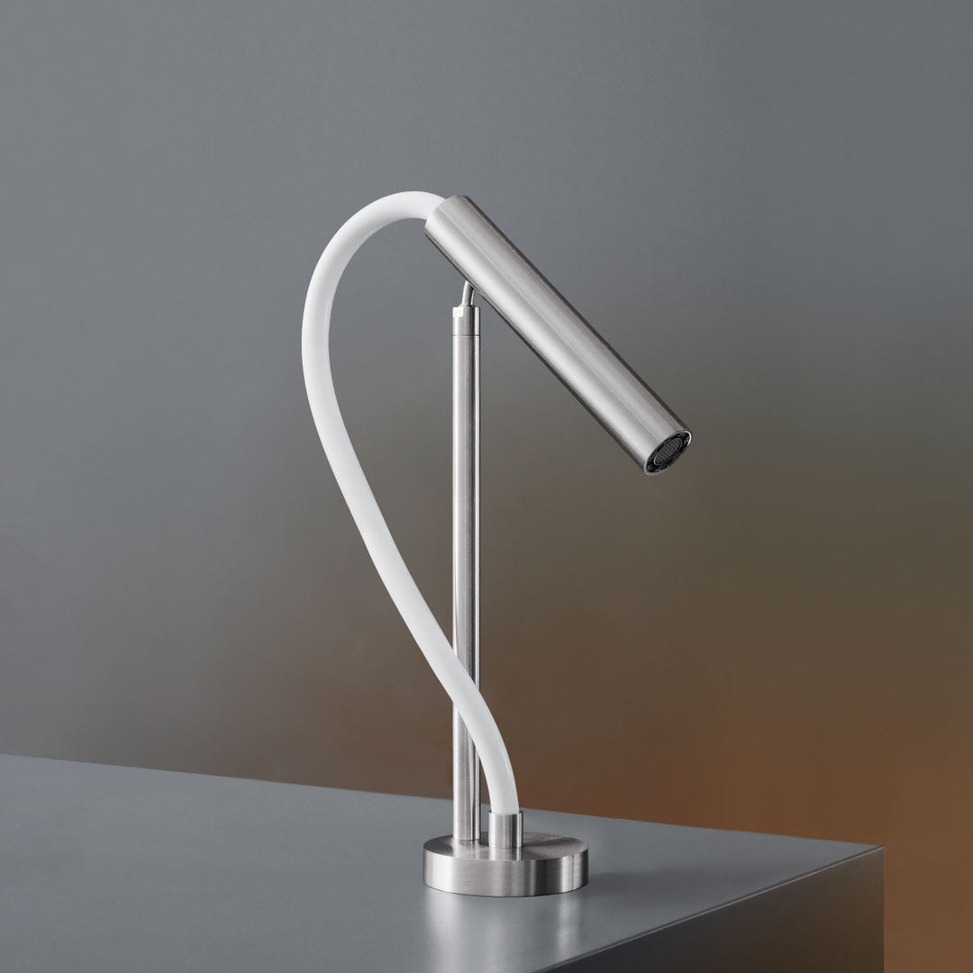 Spouts For Washbasin Bidet Deck mounted adjustable and removable spout H. 310 mm