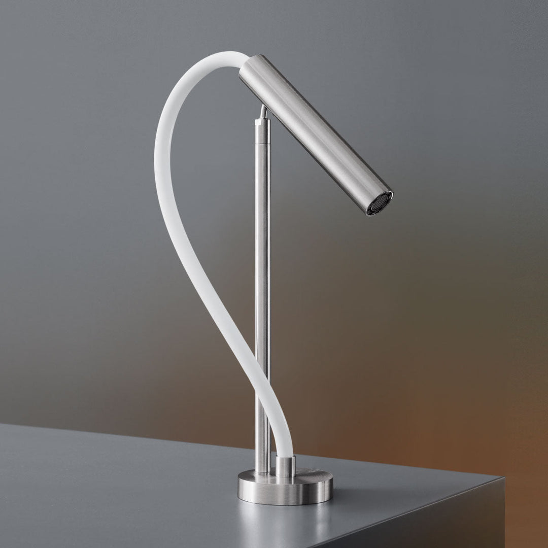 Spouts For Washbasin Bidet Deck mounted adjustable and removable spout H. 370 mm