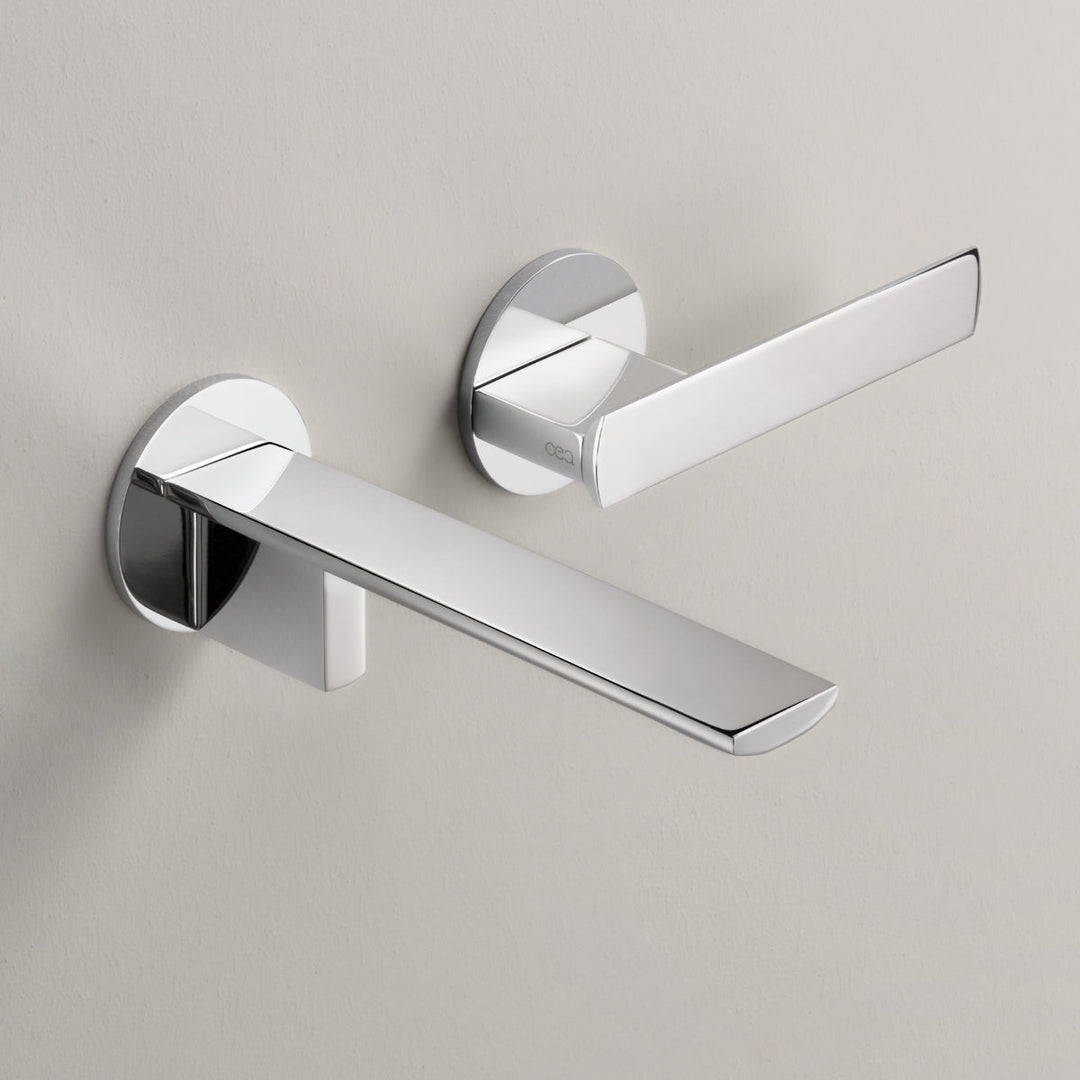 Ayla Wall mounted progressive mixer with spout L. 155 mm