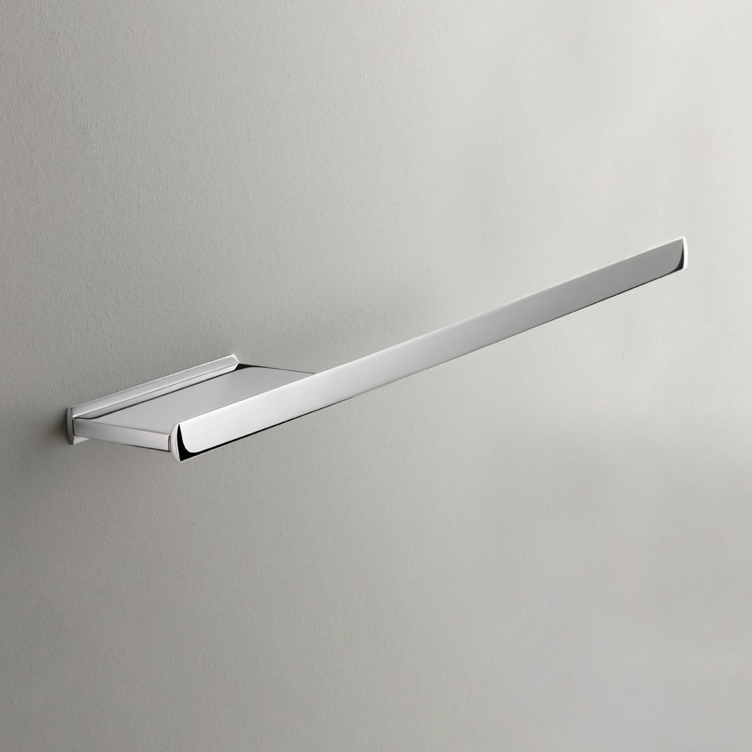 Ayla Towel rail L. 600 mm with multipurpose shelf on the left