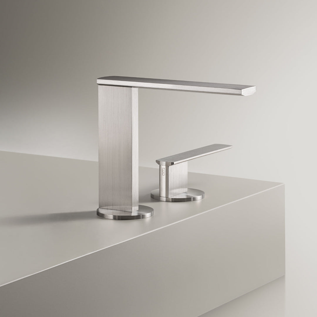 Ayla Two-hole progressive mixer with spout H. 132 mm