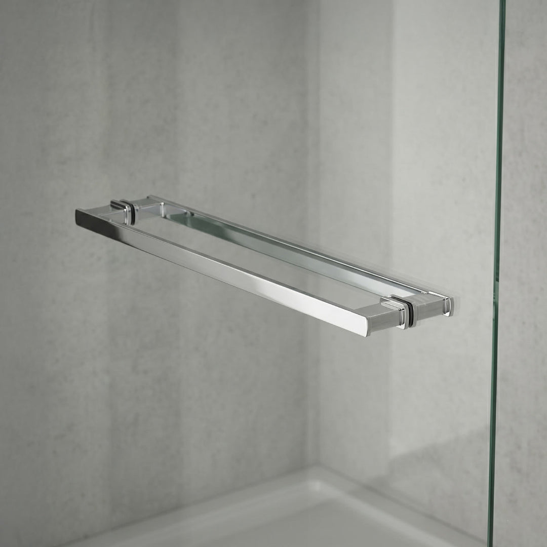 Ayla Double-sided handle L. 600 mm for glass shower enclosure