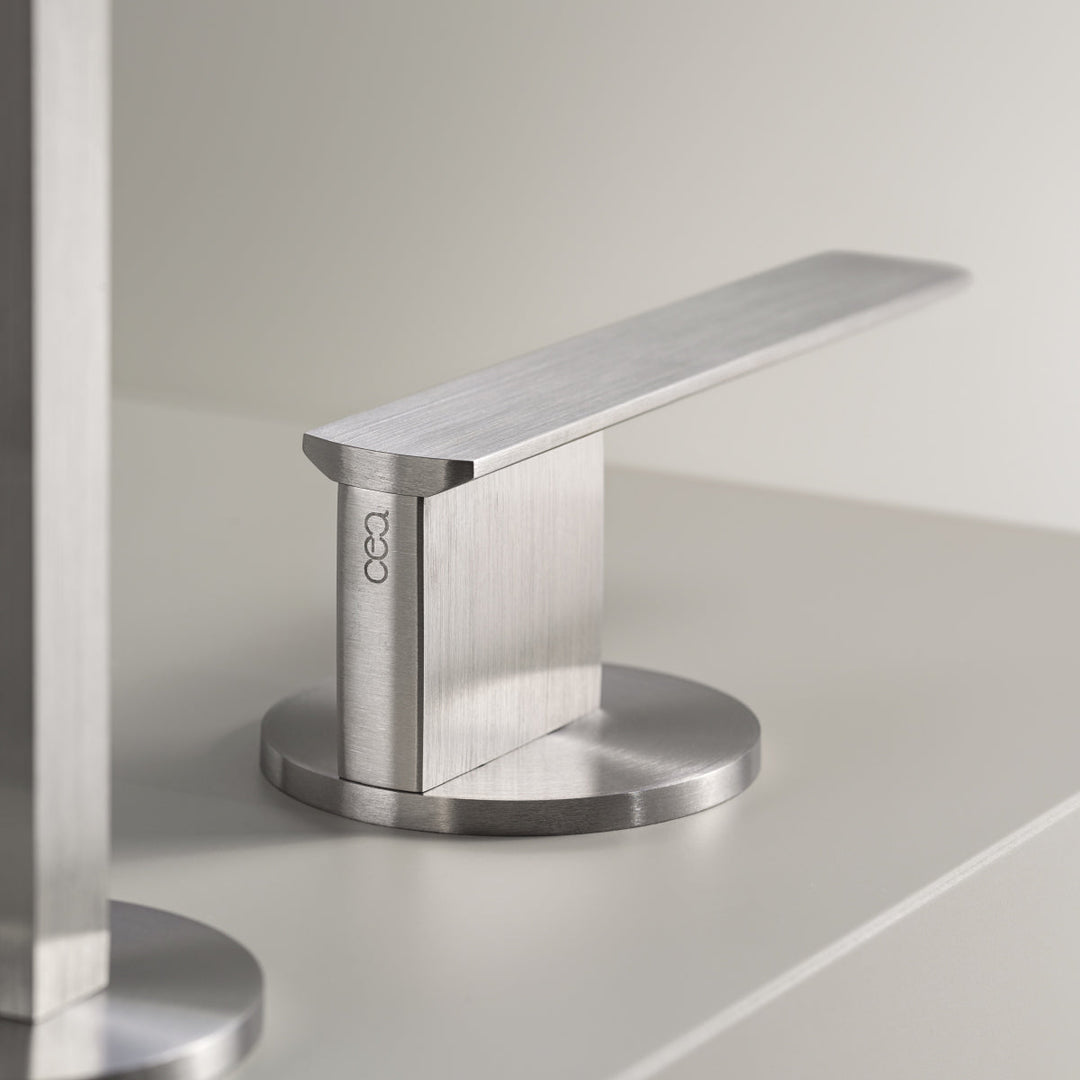 Ayla Three-hole mixer with spout H. 132 mm