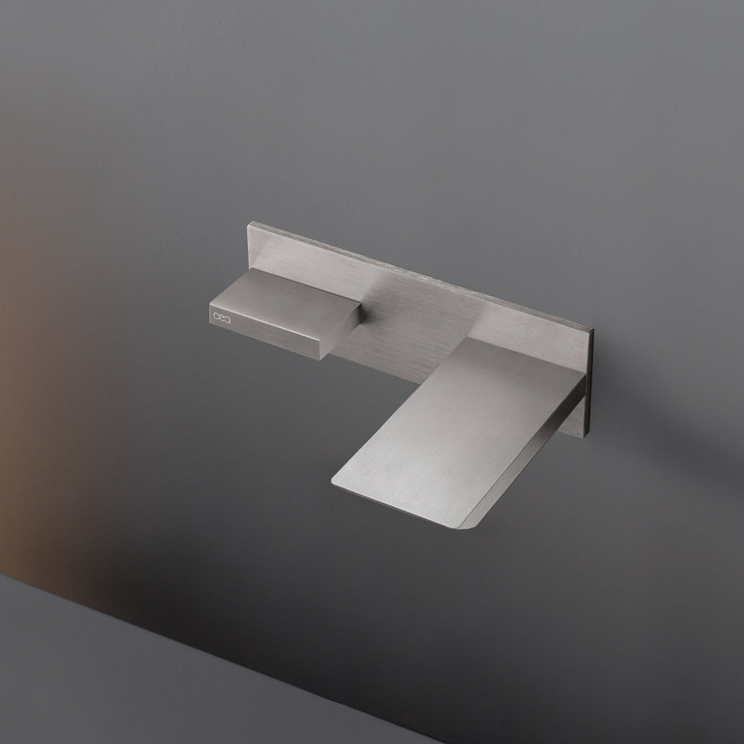 Bar Wall mounted progressive mixer with spout L. 105 mm, horizontally assembled