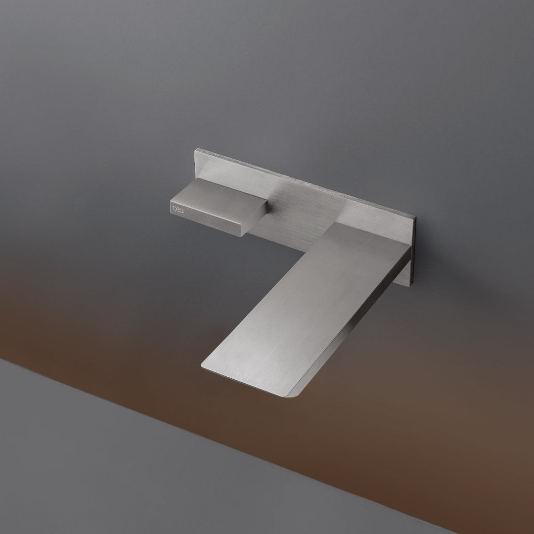 Bar Wall mounted progressive mixer with spout L. 155 mm, horizontally assembled