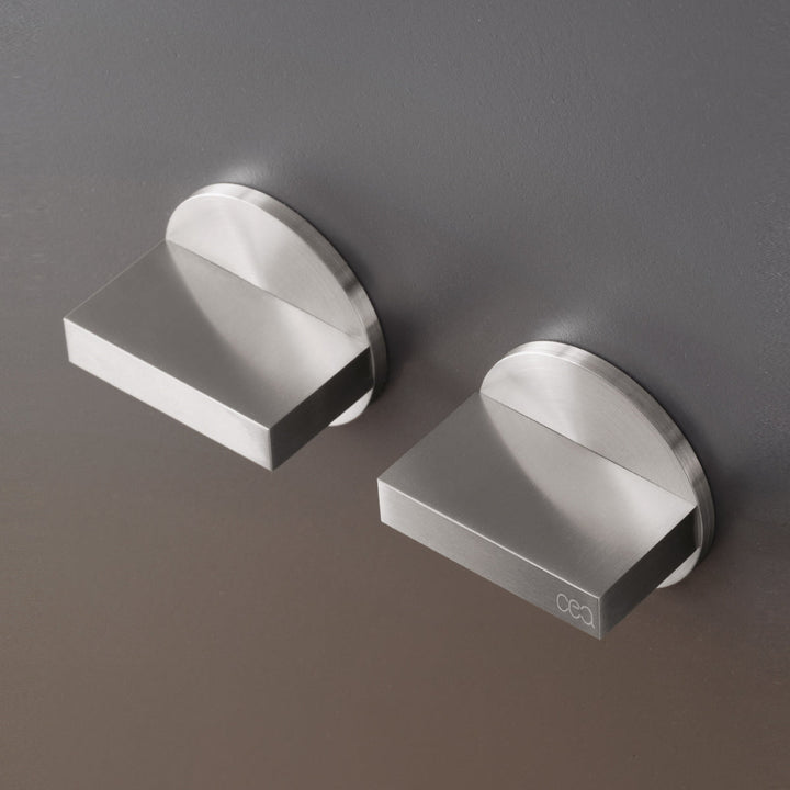 Bar Wall mounted set of 2 shut-off mixing valves