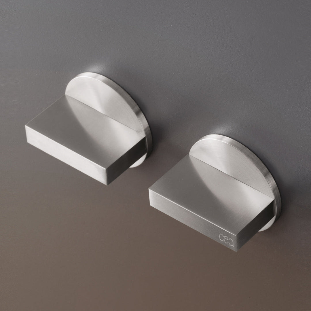 Bar Wall mounted set of 2 shut-off mixing valves