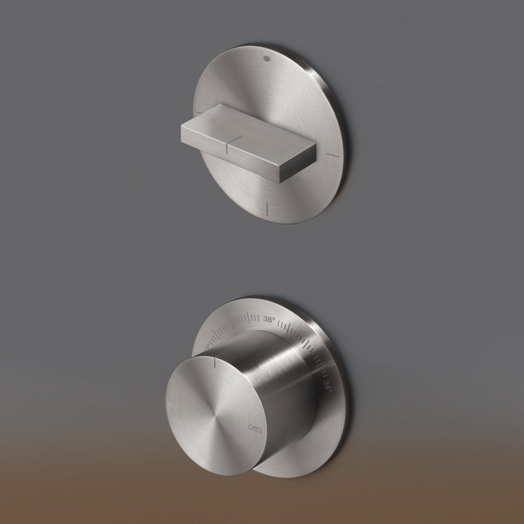 Bar Thermostatic shower mixer set with 2/3 way diverter